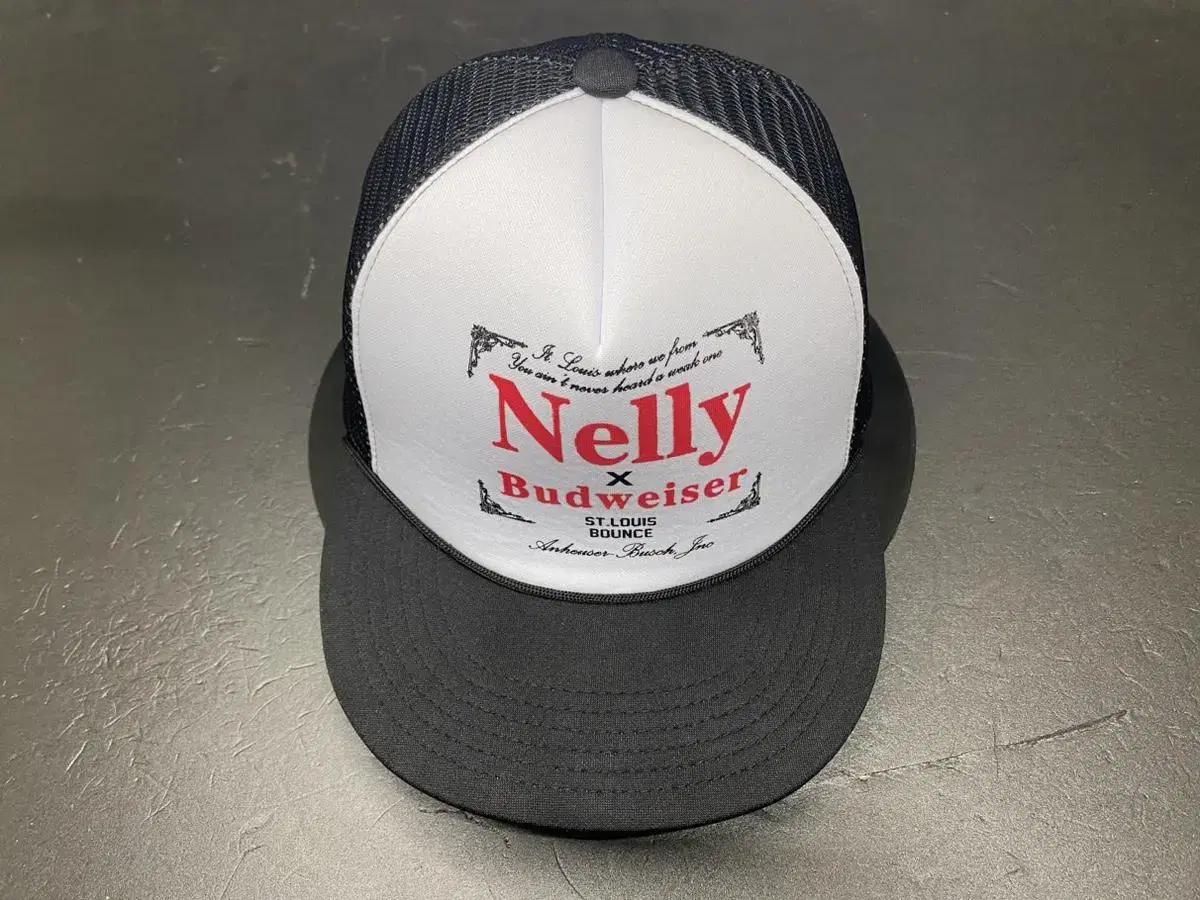 NELLY x BUDWEISER vintage trucker cap